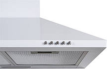Витяжка Ventolux LIDO 60WH (700) PB Купольна Білий, фото 4