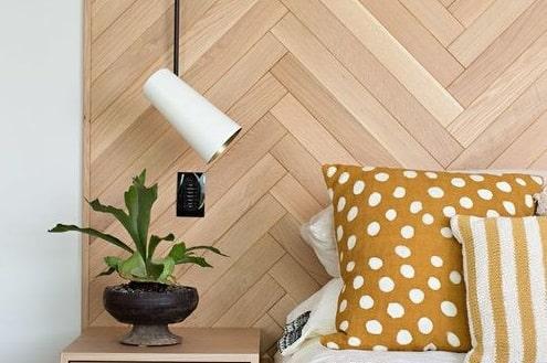 Пиляна ламель (шпон) клена для настінної панелі