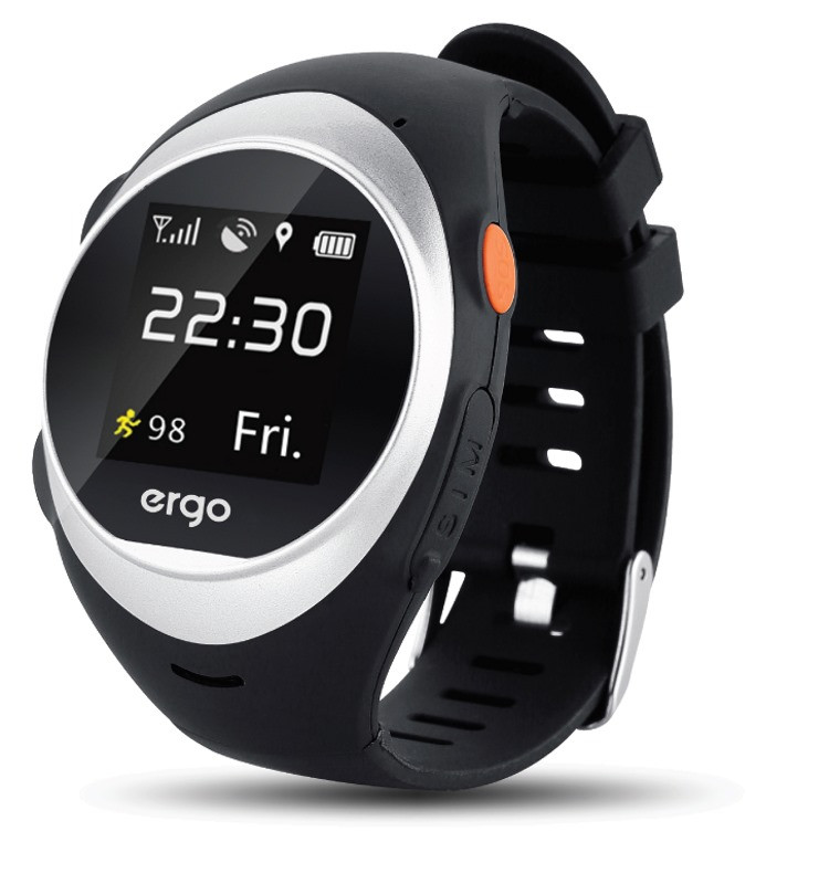 Смарт-годинник ERGO GPS Tracker A010 Silver