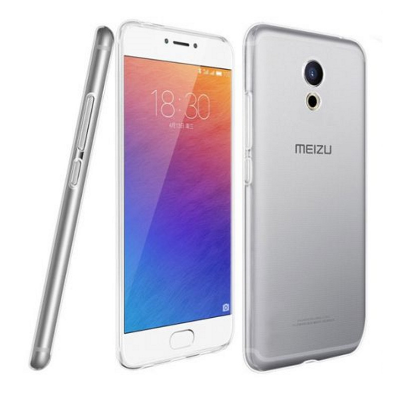 Чохол-накладка TPU для Meizu Pro 6 Ultra-thin ser. Прозорий/безколірний