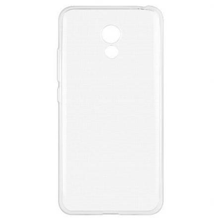 Чохол-накладка TPU для Meizu Pro 6 Ultra-thin ser. Прозорий/безколірний, фото 3