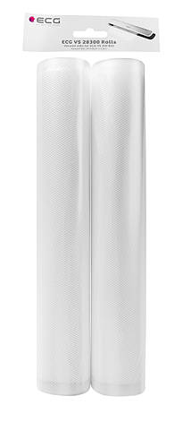 Рулон для вакуумного пакування ECG VS 28300 Rolls 28x300 см 2 шт., фото 4