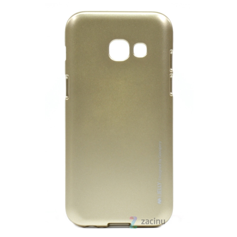 Чохол-накладка Mercury для Samsung A320F A3(2017) iJelly Metal ser. TPU Золотистий(338980)