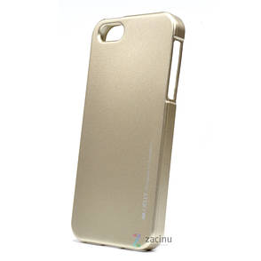 Чохол-накладка Mercury для iPhone 5/5S/SE iJelly Metal ser. TPU Золотистий(288803), фото 3