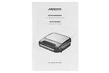 Мультимейкер Ardesto SM-H400S 700 Вт Чорний, фото 6