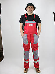 Напівкомбінезон робочий літній «Томас-Pro» з логотипом Нанесення логотипу на спецодяг