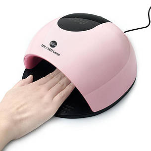 Лампа SUN SUNB380 для манікюру UV/ LED 80 Вт Рожевий (SUNB380_PINK), фото 1