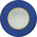 Стрічка ізоляційна 0,13мм*19мм/20м синя, фото 4