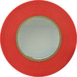 Стрічка ізоляційна 0,13мм*19мм/20м червона, фото 3