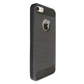 Чохол-накладка iPaky для iPhone 5/5S/SE Slim ser. TPU Сірий(323474), фото 3