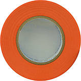 Стрічка ізоляційна 0,13мм*19мм/20м помаранчева, фото 3