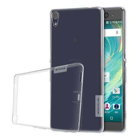 Чохол-накладка Nillkin для Sony Xperia XA Ultra Dual Nature ser. Прозорий/безколірний, фото 1