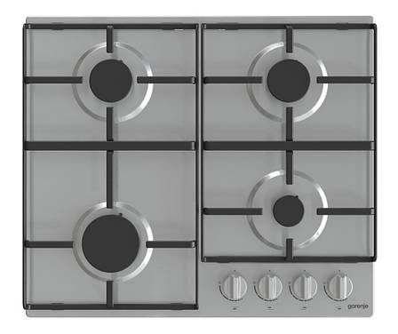 Варильна поверхня газова Gorenje G 640 EX Нержавіюча сталь, фото 1