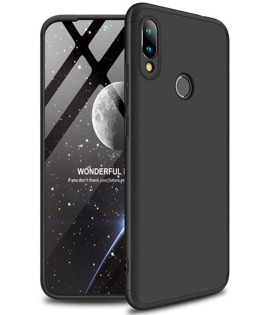 Чохол-360° LikGus для Xiaomi Redmi 7 Пластик Чорний (968266)