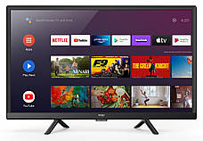 Телевізор LED ERGO 24" GHS5500 Smart TV Чорний (6815371), фото 3
