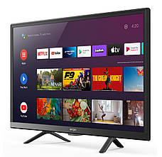 Телевізор LED ERGO 24" GHS5500 Smart TV Чорний (6815371), фото 4