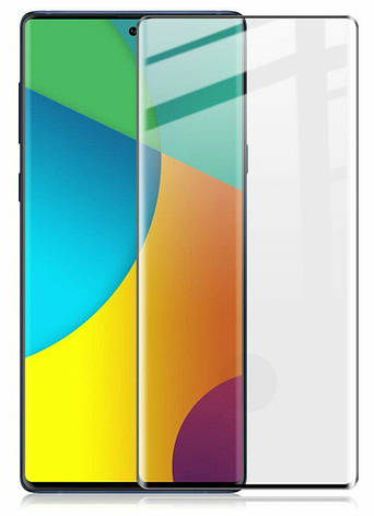 Захисне скло NZY для Samsung Galaxy Note 10 Full Clue Чорні рамки (001504), фото 1