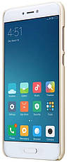Чохол-накладка Nillkin для Xiaomi Mi 5c Matte ser. +плівка Золотистий(138865), фото 3