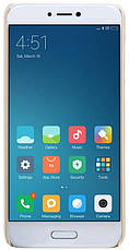 Чохол-накладка Nillkin для Xiaomi Mi 5c Matte ser. +плівка Золотистий(138865), фото 5