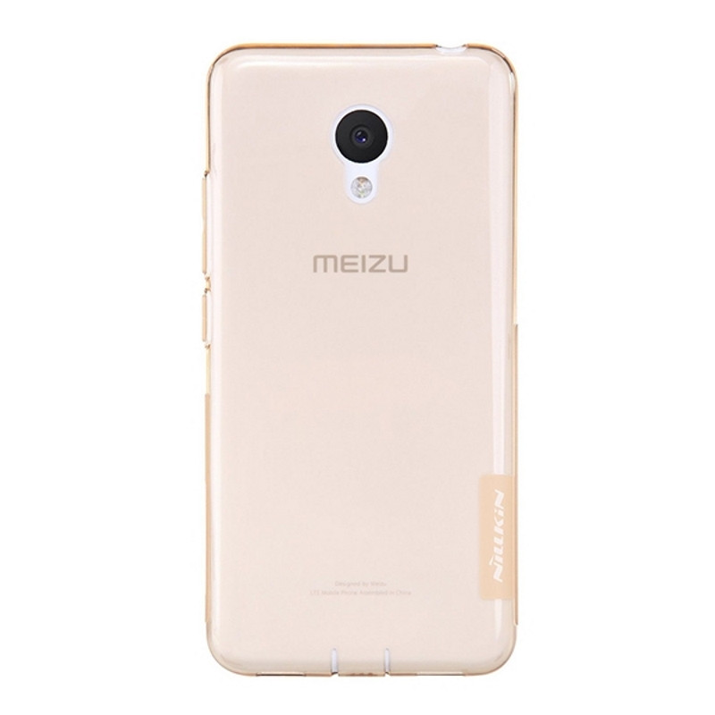 Чохол-накладка Nillkin для Meizu M3/ M3 mini/ M3s Nature ser. Золотистий/прозорий(119857)