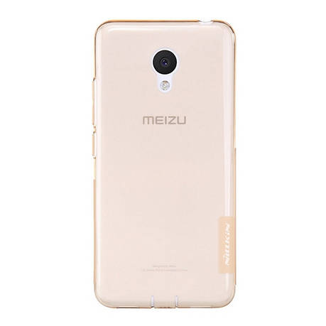 Чохол-накладка Nillkin для Meizu M3/ M3 mini/ M3s Nature ser. Золотистий/прозорий(119857), фото 1