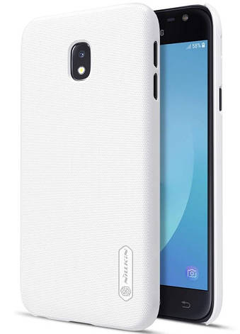Чохол-накладка Nillkin для Samsung J330F J3(2017) Matte ser. +плівка Білий(144835), фото 1