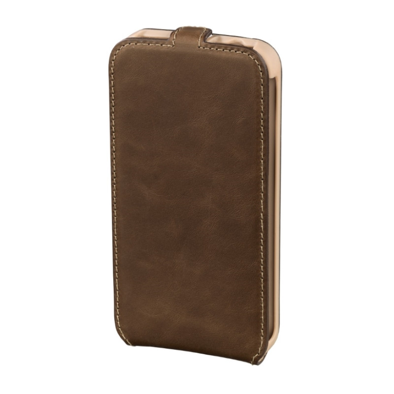 Чохол-фліп Hama для Samsung G900 S5 Prime Line Smart Case. Коричневий(00123685)