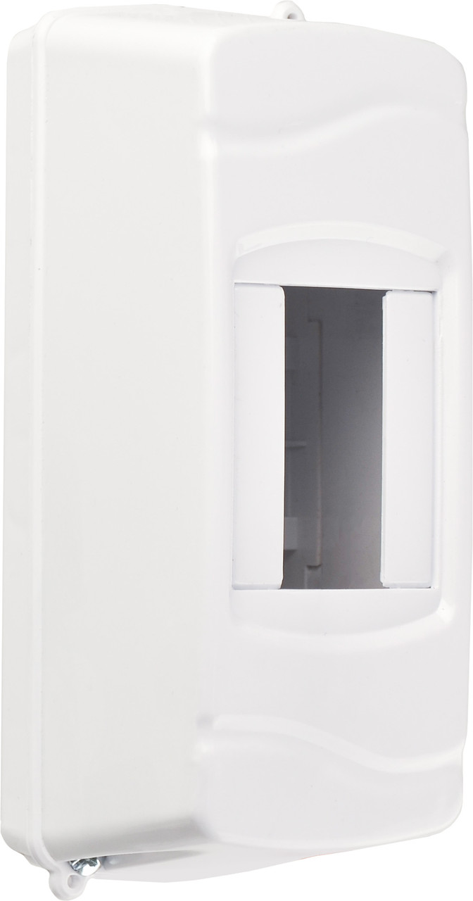 Корпус модульний пластиковий, 2 модулі, навісний, без дверцят, серії UBox, фото 1