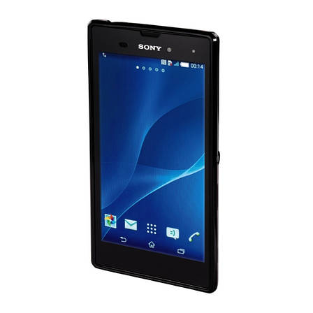 Чохол-накладка Hama для Sony Xperia Style Crystal ser. Чорний, фото 3