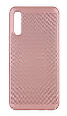 Чохол-накладка NZY для Samsung Galaxy A50/ A505F Grid Case ser. Рожевий (971143), фото 3
