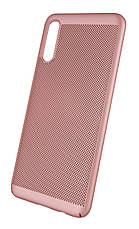 Чохол-накладка NZY для Samsung Galaxy A50/ A505F Grid Case ser. Рожевий (971143), фото 4