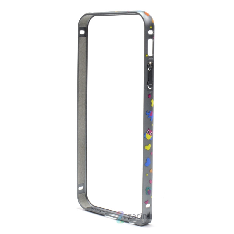 Чохол-бампер для iPhone 5/5S/SE Lofter Cutie ser. Слоник Сірий