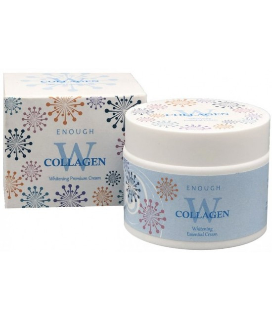 Освітлювальний крем для обличчя з морським колагеном ENOUGH W COLLAGEN Whitening Premium Cream, фото 1