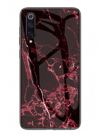 Чохол-накладка NZY для Xiaomi Mi 9 SE TPU+Glass Luxury Marble Масала (972904), фото 1