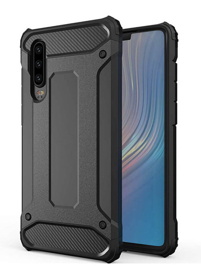 Чохол-накладка Spigen (HC) для Huawei P30 протиударний Чорний (974168)