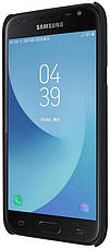 Чохол-накладка Nillkin для Samsung J330F J3(2017) Matte ser. +плівка Чорний, фото 6