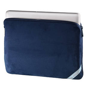 Чохол-футляр Hama Універсальний 15.6"(40см) Velour ser. Синій, фото 4