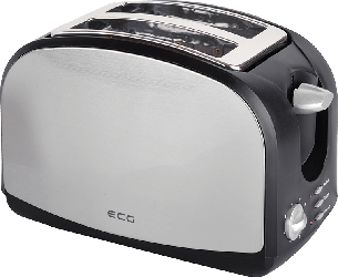 Тостер для хліба ECG ST 968 Нержавіюча сталь 900 Вт, фото 3