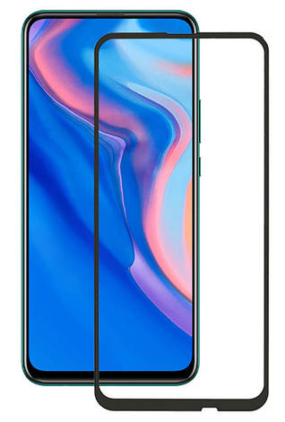 Захисне скло NZY для Huawei Honor 9X 5D Чорні рамки (001696), фото 1