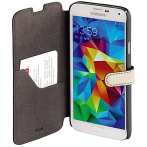 Чохол-книжка Hama для Samsung G900 S5 Prime Line ser. Світло-коричневий, фото 4