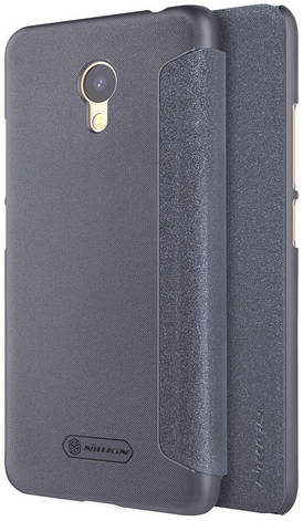 Чохол-книжка Nillkin для Meizu M5c Sparkle ser. Чорний, фото 1