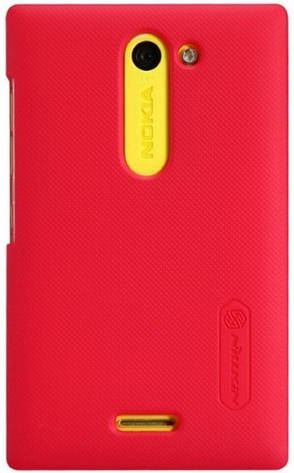 Чохол-накладка Nillkin для Nokia Asha 502 Matte ser. +плівка Червоний(271857), фото 1