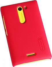 Чохол-накладка Nillkin для Nokia Asha 502 Matte ser. +плівка Червоний(271857), фото 5