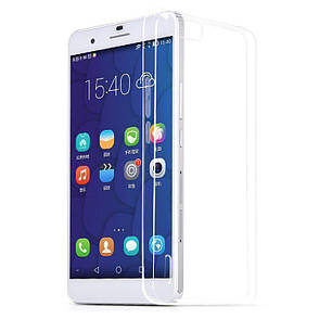 Чохол-накладка TPU для Huawei Honor 6 Plus Прозорий/безколірний, фото 3
