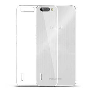 Чохол-накладка TPU для Huawei Honor 6 Plus Прозорий/безколірний, фото 4