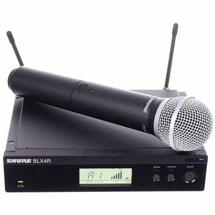 Мікрофонна радіосистема Shure BLX24R/PG58, фото 1