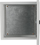 Корпус з монтажною панеллю металевий Light 30*30*15, IP31, серії UBox, фото 4