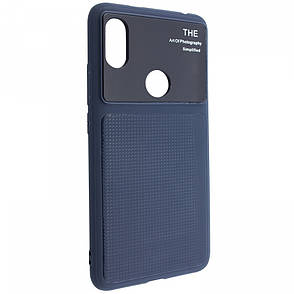 Чохол-накладка для Xiaomi Redmi Note 6 PRO Glossy Half ser. TPU Синій, фото 3