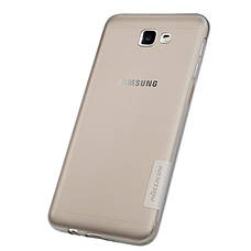 Чохол-накладка Nillkin для Samsung G610F J7 Prime(2016) Nature ser. Прозорий/сірий(130302), фото 5