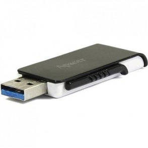 USB Флешка (Флеш-накопичувач) 3.1 Gen 1 Apacer AH350 128GB Чорний (AP128GAH350B-1), фото 3